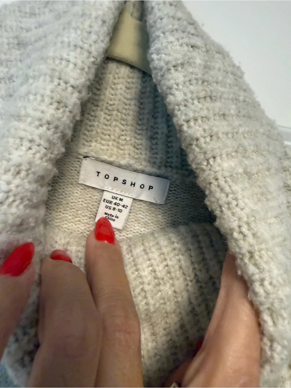 Topshop soft knit